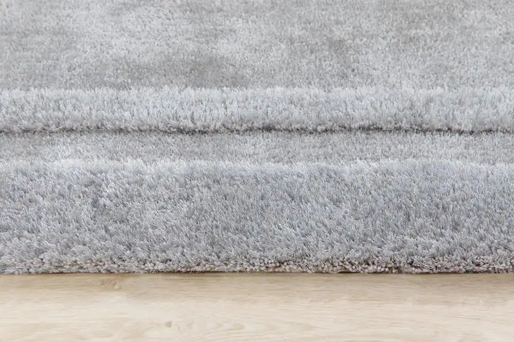 Origins frame silver Grey Living Room Geometric Rug.