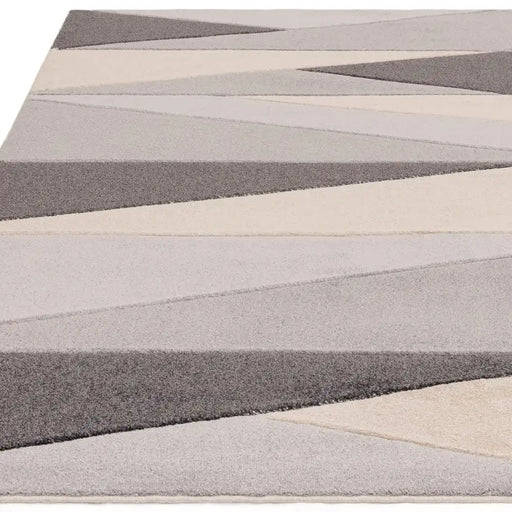 Asiatic sketch sk24 segment grey Grey Living Room  Rug.