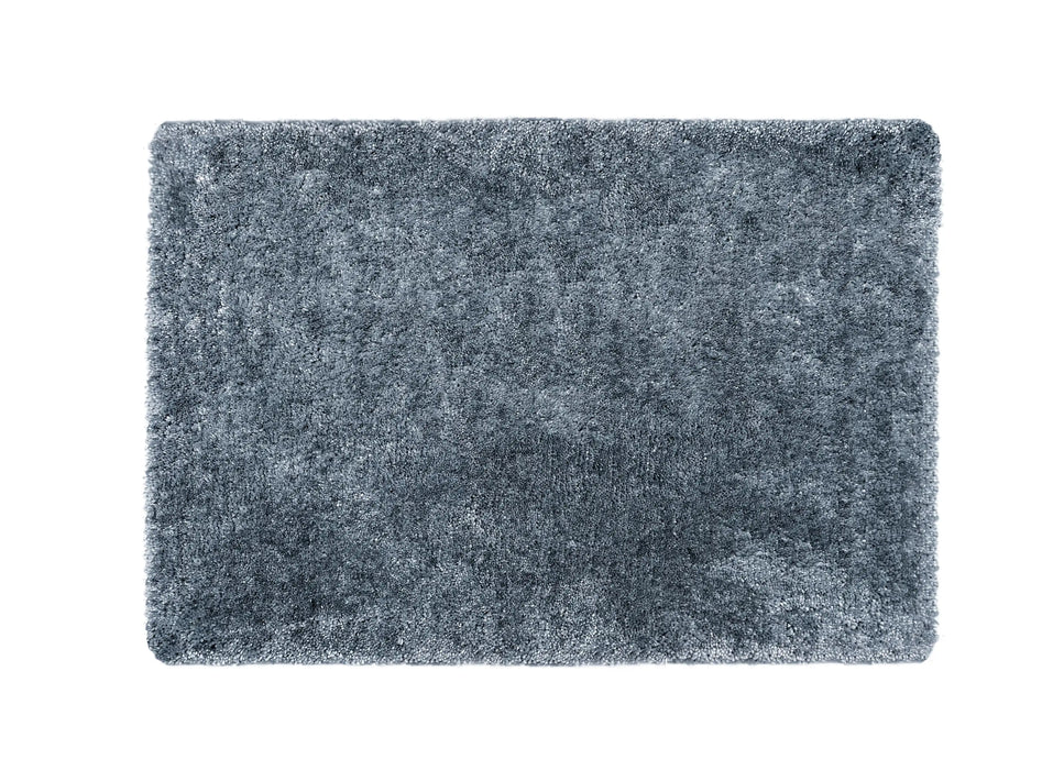 Origins my lux smoke blue Blue Living Room  Rug.