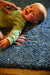 Origins my lux smoke blue Blue Living Room  Rug.