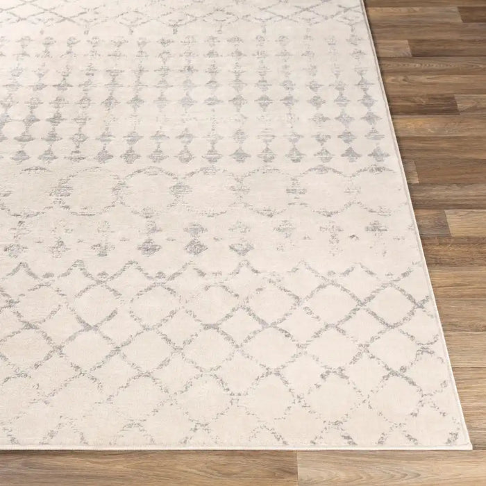 Surya rom sofia 2343 white Ivory Living Room  Rug.