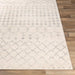 Surya rom sofia 2343 white Ivory Living Room  Rug.