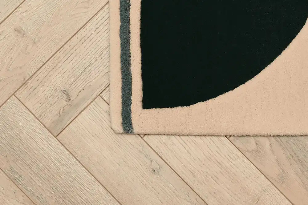 Woven Edge woven edge runners solar beige Beige Living Room Wool Rug.