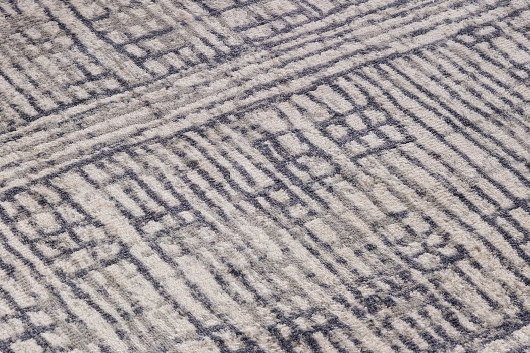Hanse Home terrain sole cream grey Grey, Cream Living Room Moroccan Rug.