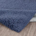 Surya mog soso 2303 blue Blue Living Room Shaggy Rug.