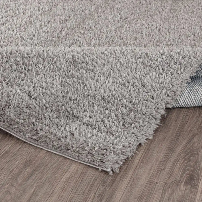 Surya mog soso 2304 grey Grey Living Room Shaggy Rug.