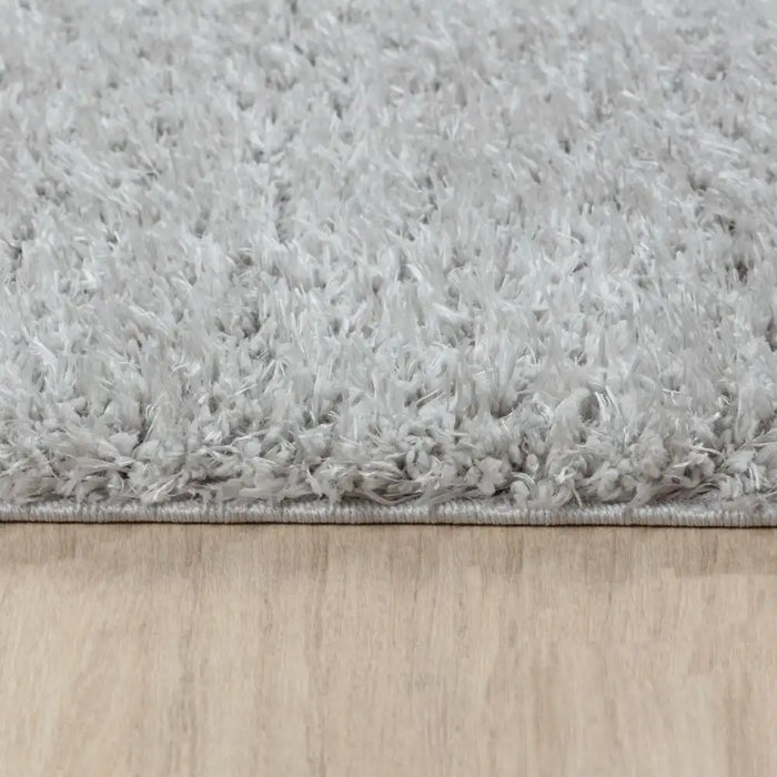 Surya mog soso 2309 grey Grey Living Room Shaggy Rug.