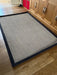 Sisal Rugs boucle sisal spice with charcoal border Grey, Multicoloured Kitchen  Natural Fibre Rug.
