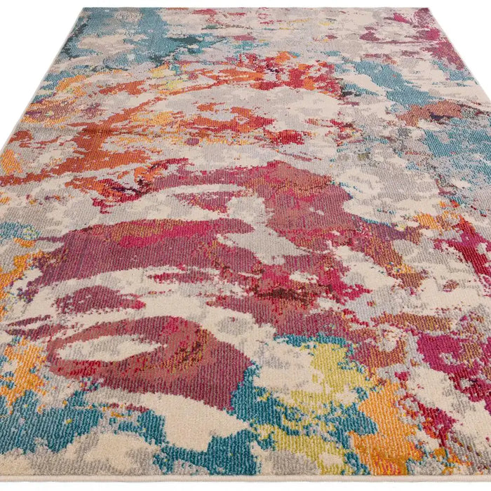 Asiatic colores cloud splash co06 Multicoloured Living Room  Rug.