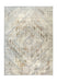 Homemaker abstract melrose square ochre Grey, Yellow Living Room Geometric Rug.