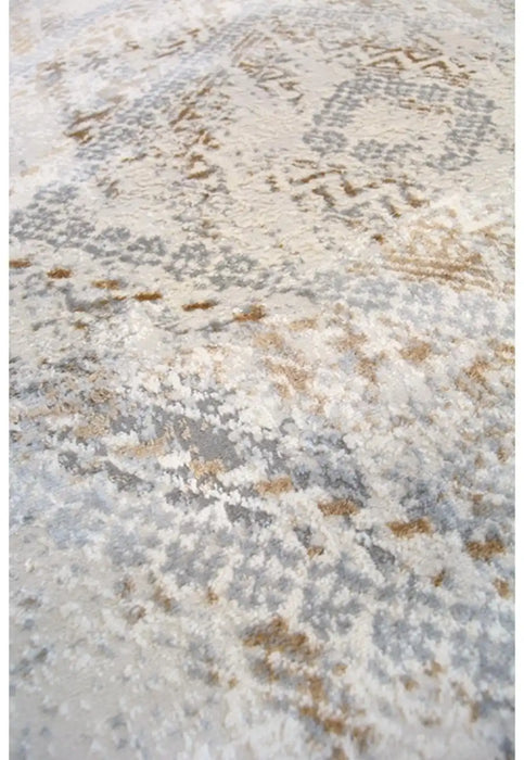 Homemaker abstract melrose square ochre Grey, Yellow Living Room Geometric Rug.