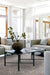Asiatic mulberry steel Grey Living Room  Rug.