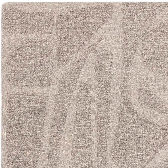 Asiatic loxley stone Grey Living Room Wool Rug.