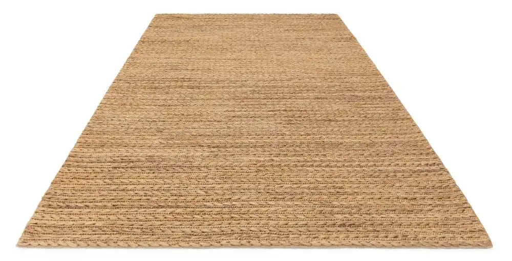 Asiatic oakley straw Brown, Beige Living Room Natural Fibre Rug.