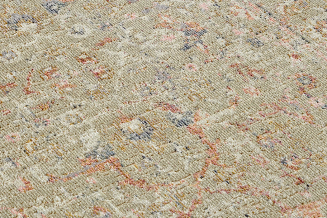 Nouristan cairo sues cream Cream Living Room Moroccan Rug.