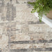Nourison sustainable trends sut02 ivory multicolour Ivory Living Room  Rug.