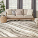 Nourison sustainable trends sut05 beige grey Grey, Beige Living Room  Rug.