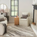 Nourison sustainable trends sut05 beige grey Grey, Beige Living Room  Rug.