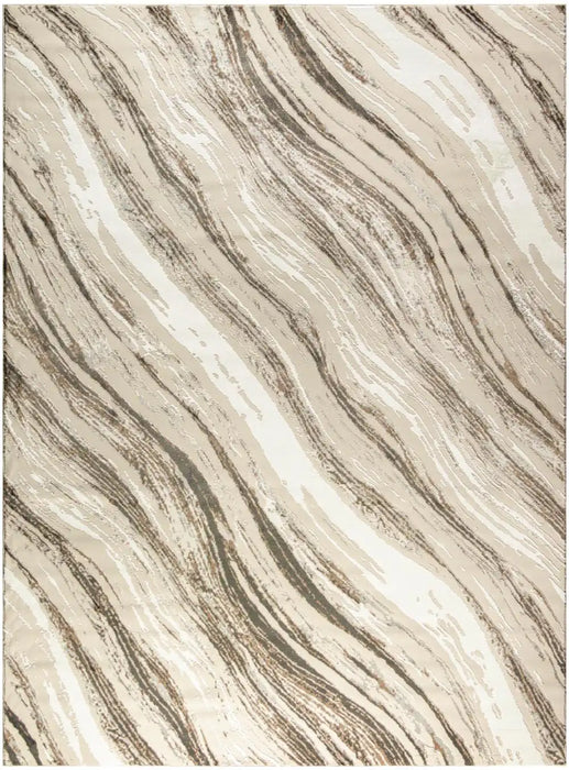 Nourison sustainable trends sut05 beige grey Grey, Beige Living Room  Rug.