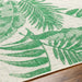 Surya rvl suzy 2358 green Green Living Room Flat Weave Rug.