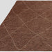 Asiatic mulberry terracotta Orange Living Room  Rug.
