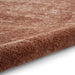 Think Rugs cove terracotta Orange Living Room Shaggy Rug.