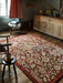 Morris & Co morris and co trent red house 127503 Red Living Room Wool Rug.