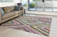 Homemaker villa tribal Multicoloured Living Room Geometric Rug.