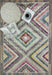 Homemaker villa tribal Multicoloured Living Room Geometric Rug.