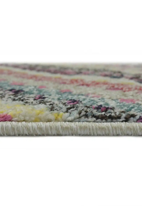 Homemaker villa tribal Multicoloured Living Room Geometric Rug.