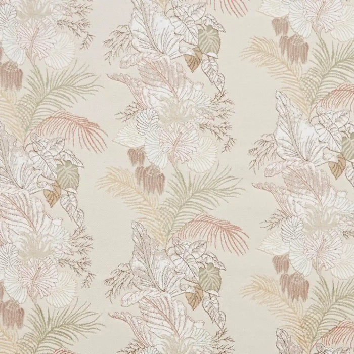 Think Rugs laurence llewelyn bowen tropicana bronze Brown, Beige Living Room Floral Rug.