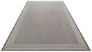 Nourison terrazo trz02 black Black Outdoor  Flat Weave Rug.
