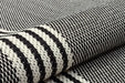 Nourison terrazo trz02 black Black Outdoor  Flat Weave Rug.