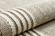 Nourison terrazo trz02 earth Beige Outdoor  Flat Weave Rug.