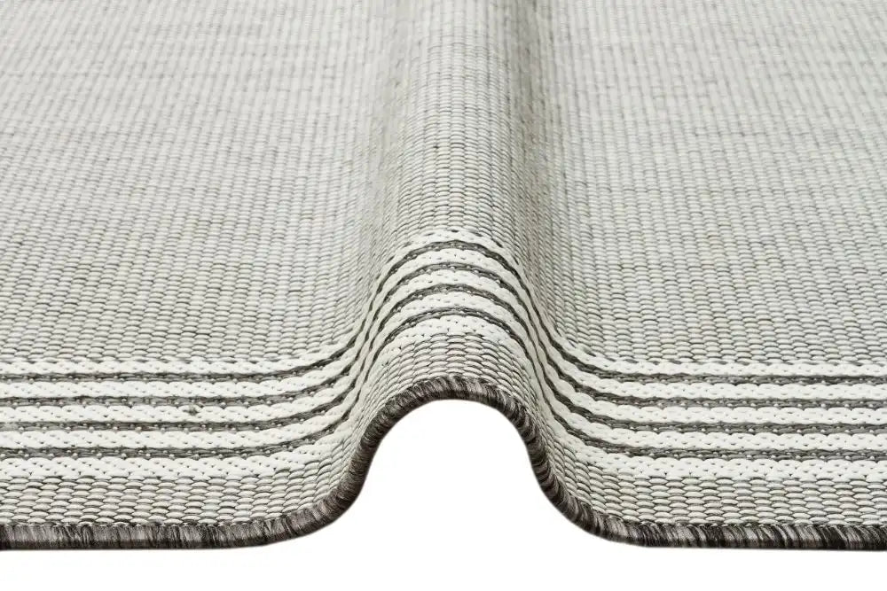 Nourison terrazo trz02 grey Grey Outdoor  Flat Weave Rug.