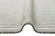 Nourison terrazo trz02 grey Grey Outdoor  Flat Weave Rug.