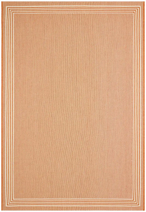 Nourison terrazo trz02 orange Orange Outdoor  Flat Weave Rug.