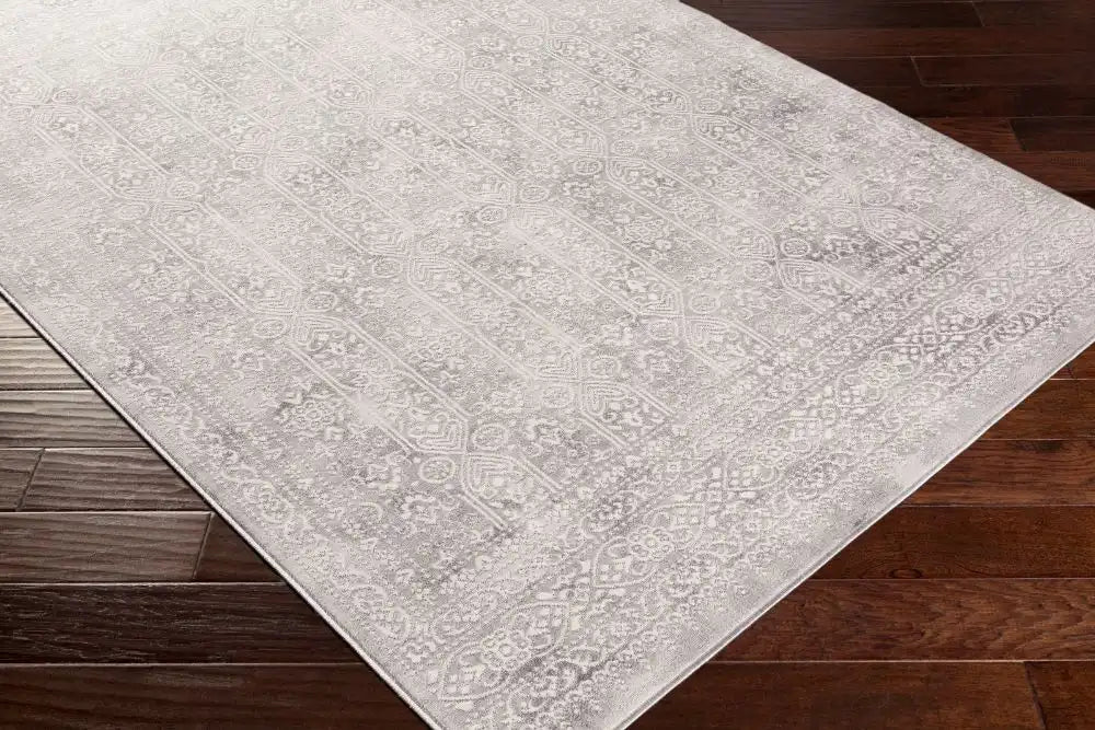 Surya rom vicky 2307 grey Grey Living Room  Rug.