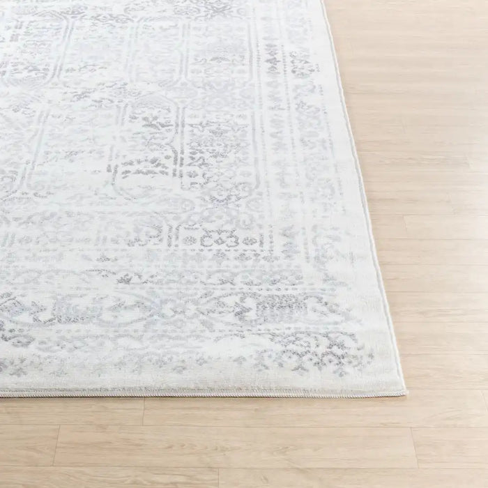 Surya rom vicky 2308 grey Grey Living Room  Rug.