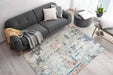 Homemaker opal vintage multi Multicoloured Living Room Flat Weave Rug.