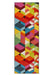 Concept Looms viva viv101 Multicoloured Living Room Geometric Rug.