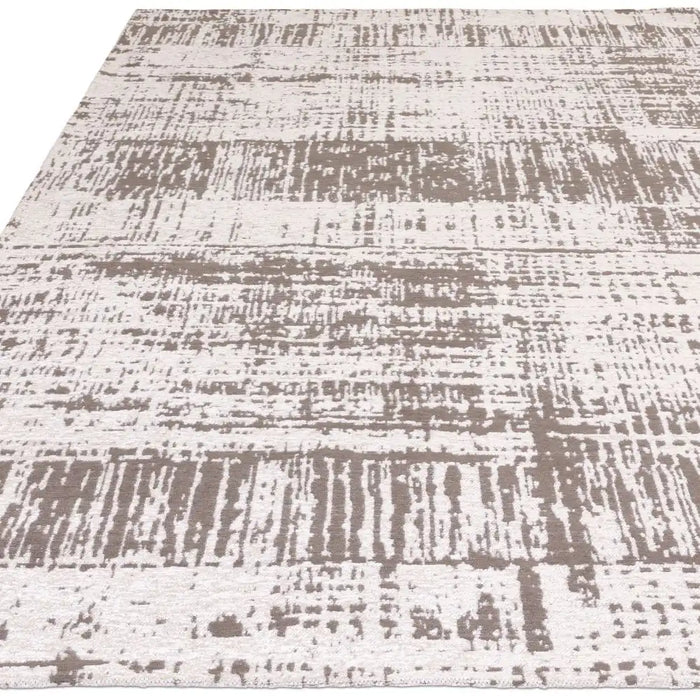 Asiatic beau white Grey, Ivory Living Room Flat Weave Rug.