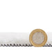 Think Rugs snug white Ivory Living Room Shaggy Rug.