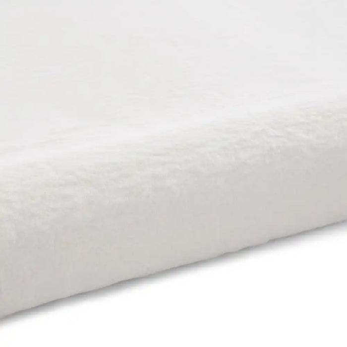 Think Rugs snug white Ivory Living Room Shaggy Rug.