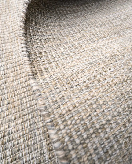 Woven Edge sensation windchill Beige Living Room  Rug.