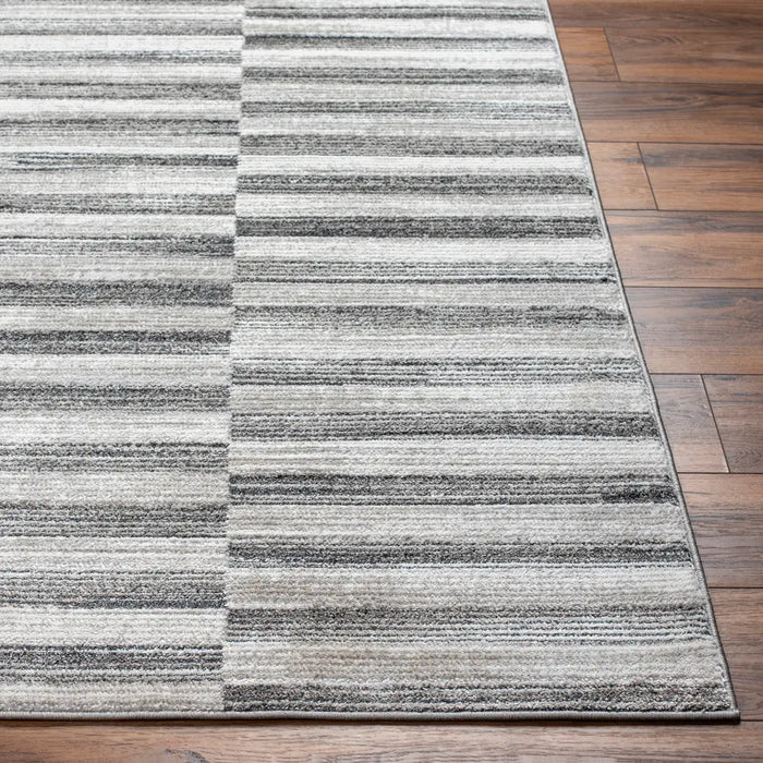 JONTHAN Scandi Modern Black Rug