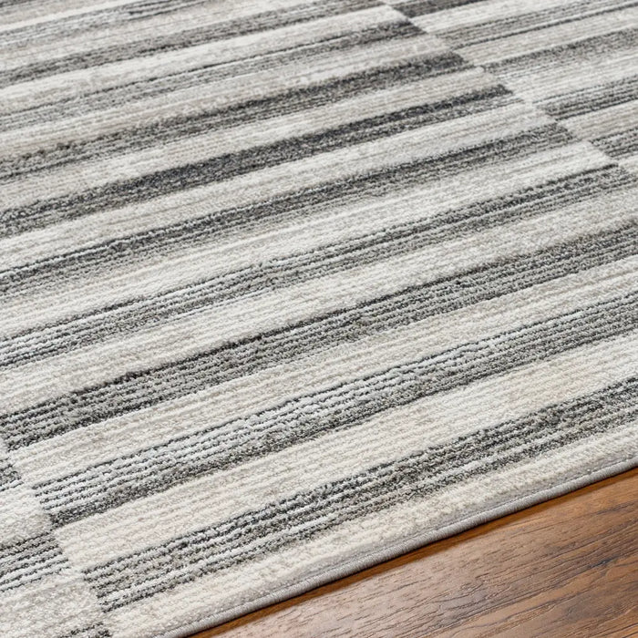 JONTHAN Scandi Modern Black Rug