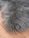 Asiatic sheepskin silver sheepskin Grey, Ivory Living Room Wool Rug.