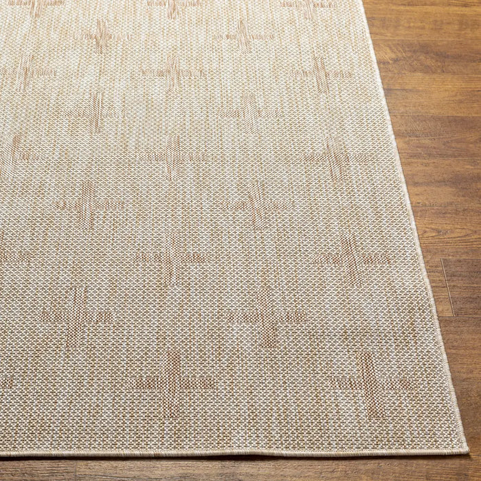GAVINA In- & Outdoor Global Jute-Look Brown Rug